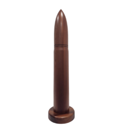CEREMONIAL BULLETS, SOLID MAHOGANY