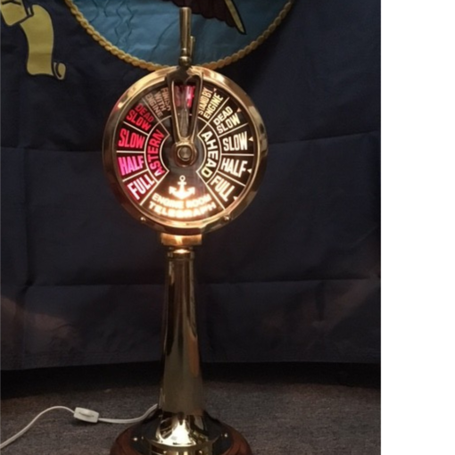 ENGINE ORDER TELEGRAPH (EOT) LAMP ON A BASE