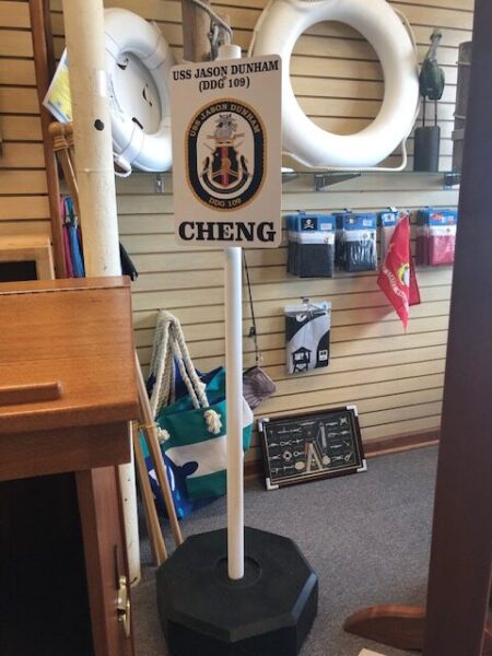 60 LB WEIGHTED PARKING SIGNS AND BASES