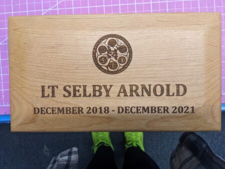 TRINKET BOX - SMALL WITH ENGRAVING ON LID ONLY