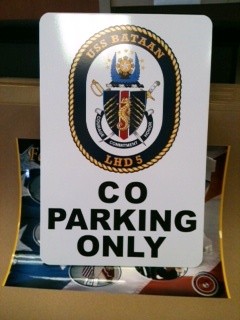 CUSTOM PARKING SIGNS