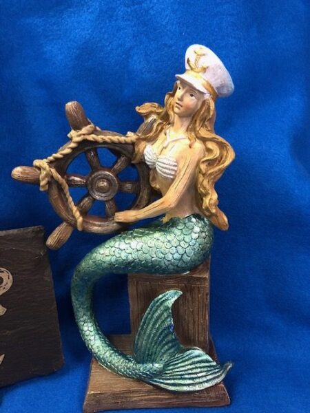 MERMAID, FULL COLOR WITH WHEEL