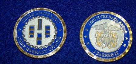 CWO I EARNED IT COIN