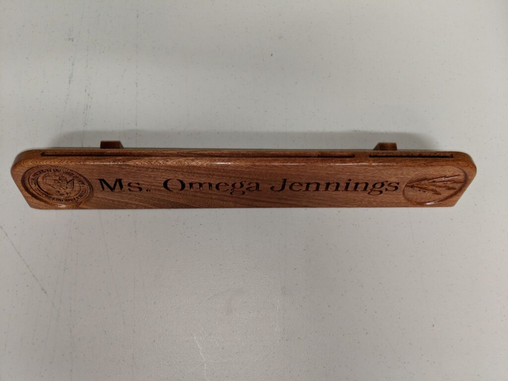 DESK PLATE - Image 2