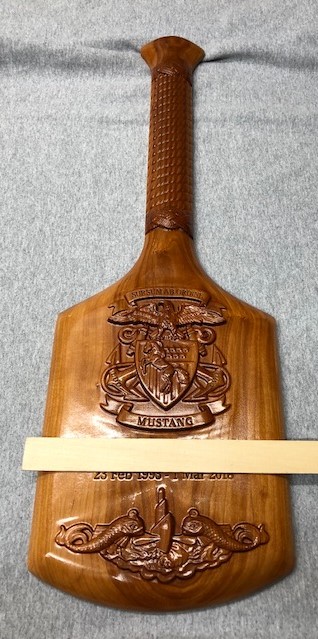 CUSTOM CARVED PADDLE