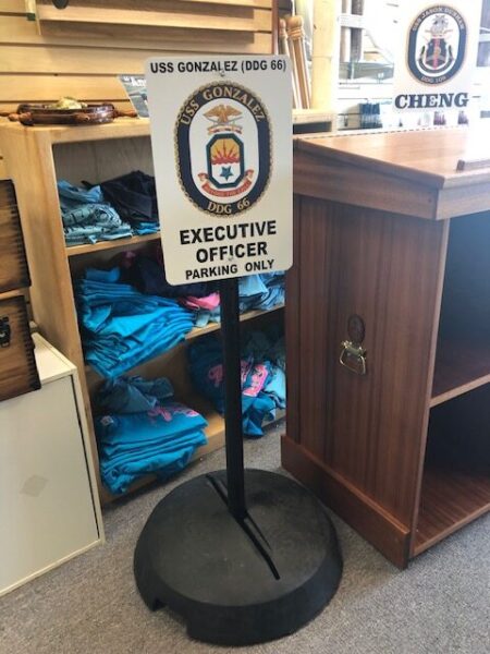 FILLABLE PARKING BASES AND SIGNS