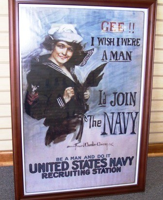 "GEE I WISH I WERE A MAN" REPRODUCTION