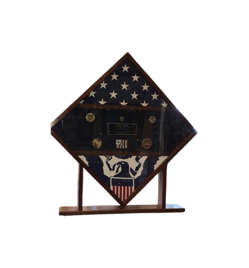 DIAMOND 20″ X 20″ WITH TWO FLAG HOLDERS