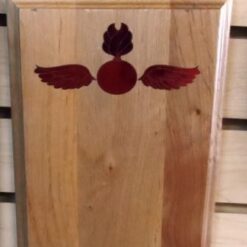 AO LASER ENGRAVED WITH RED FOIL