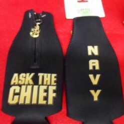ASK THE CHIEF BOTTLE KOOZIE